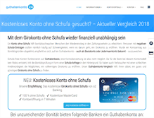 Tablet Screenshot of guthabenkonto24.net